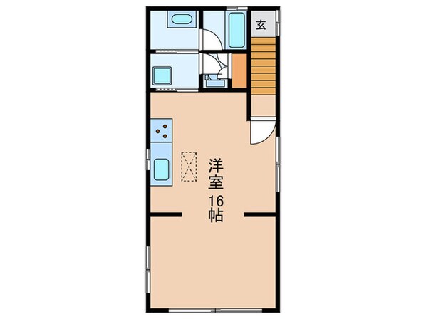 四谷ハイツの物件間取画像